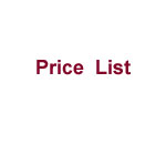 THE NEWEST PRICE LIST 